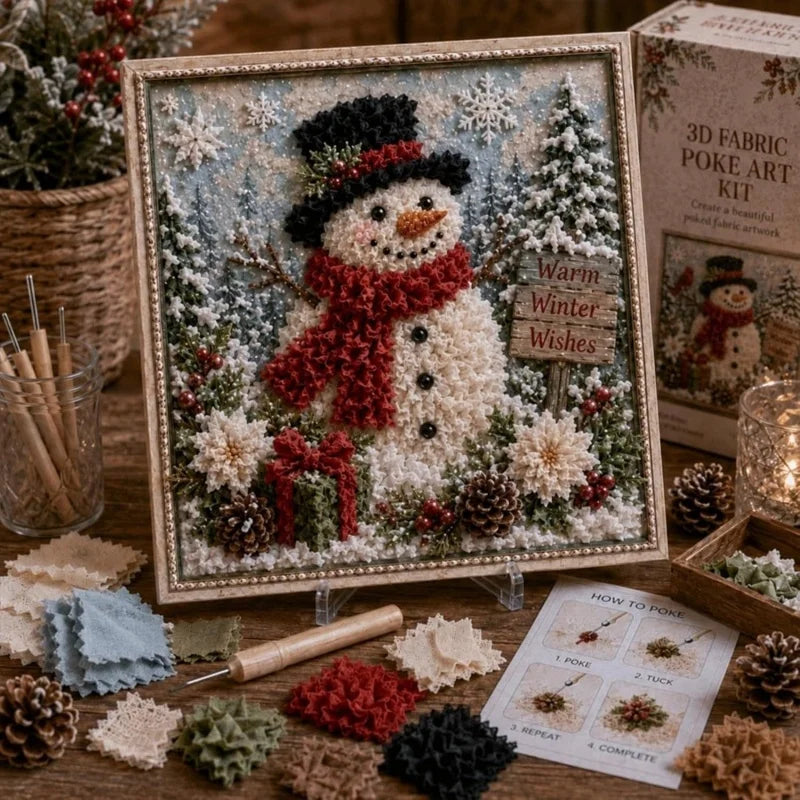 Filigrana – 3D Stoff-Steckbild Bastelset