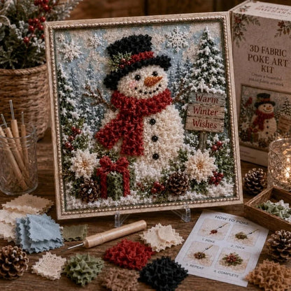 Filigrana – 3D Stoff-Steckbild Bastelset