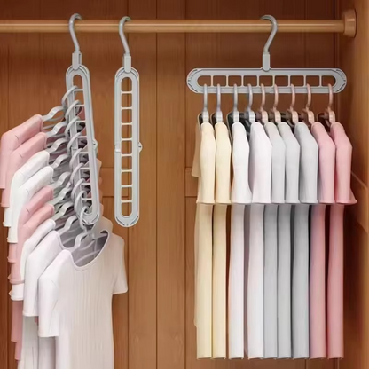 Hango™ Drehbarer Kleiderbügel 9-Loch Platzsparend Schrankorganisation