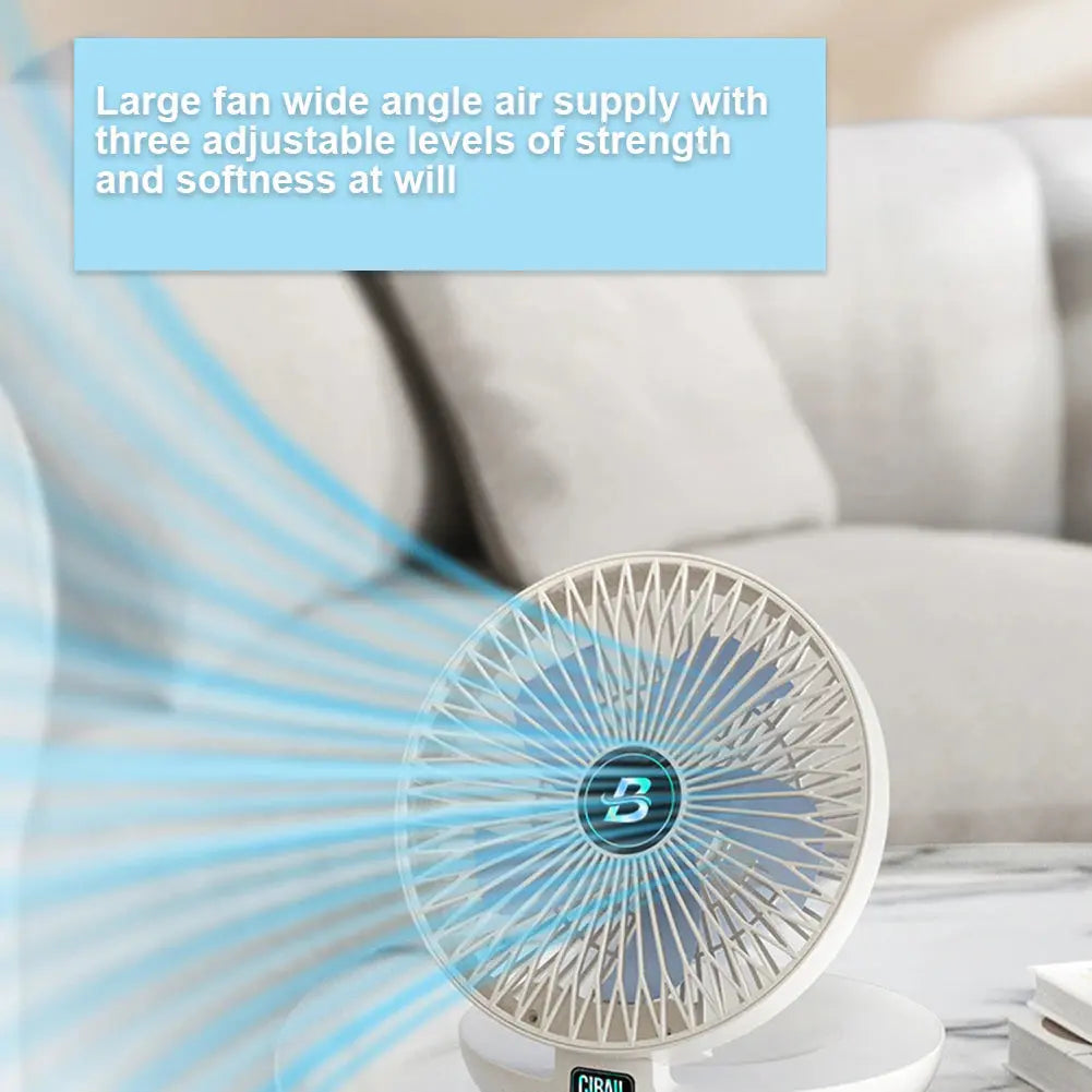 BreezeFlex™ | Faltbarer 2-in-1 Küchen- & Tischventilator