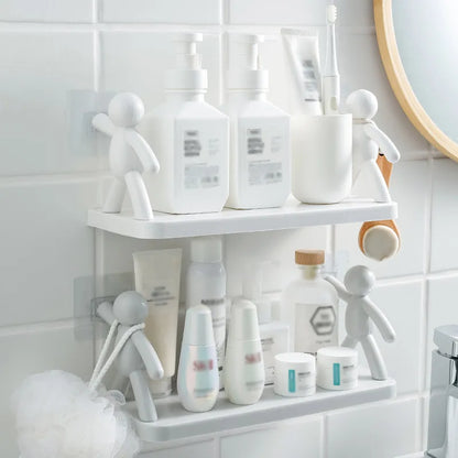 2+1 Gratis | SchnellAblage™ Bohrenfreier Wandaufbewahrungssystem