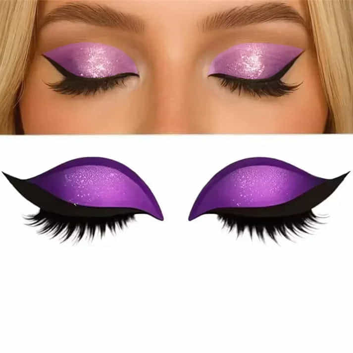 Wiederverwendbare Eyeliner-Aufkleber – Sofortiger Glamour-Look in Sekunden