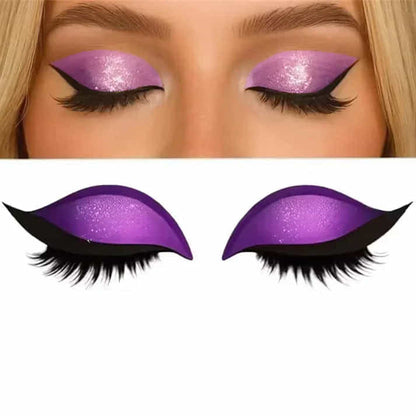 Wiederverwendbare Eyeliner-Aufkleber – Sofortiger Glamour-Look in Sekunden
