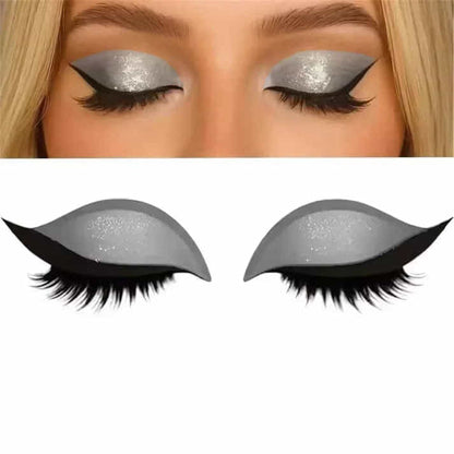Wiederverwendbare Eyeliner-Aufkleber – Sofortiger Glamour-Look in Sekunden