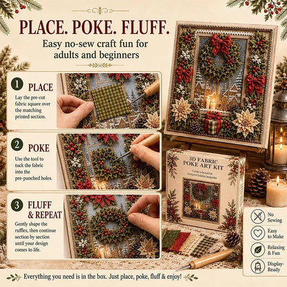 Filigrana – 3D Stoff-Steckbild Bastelset