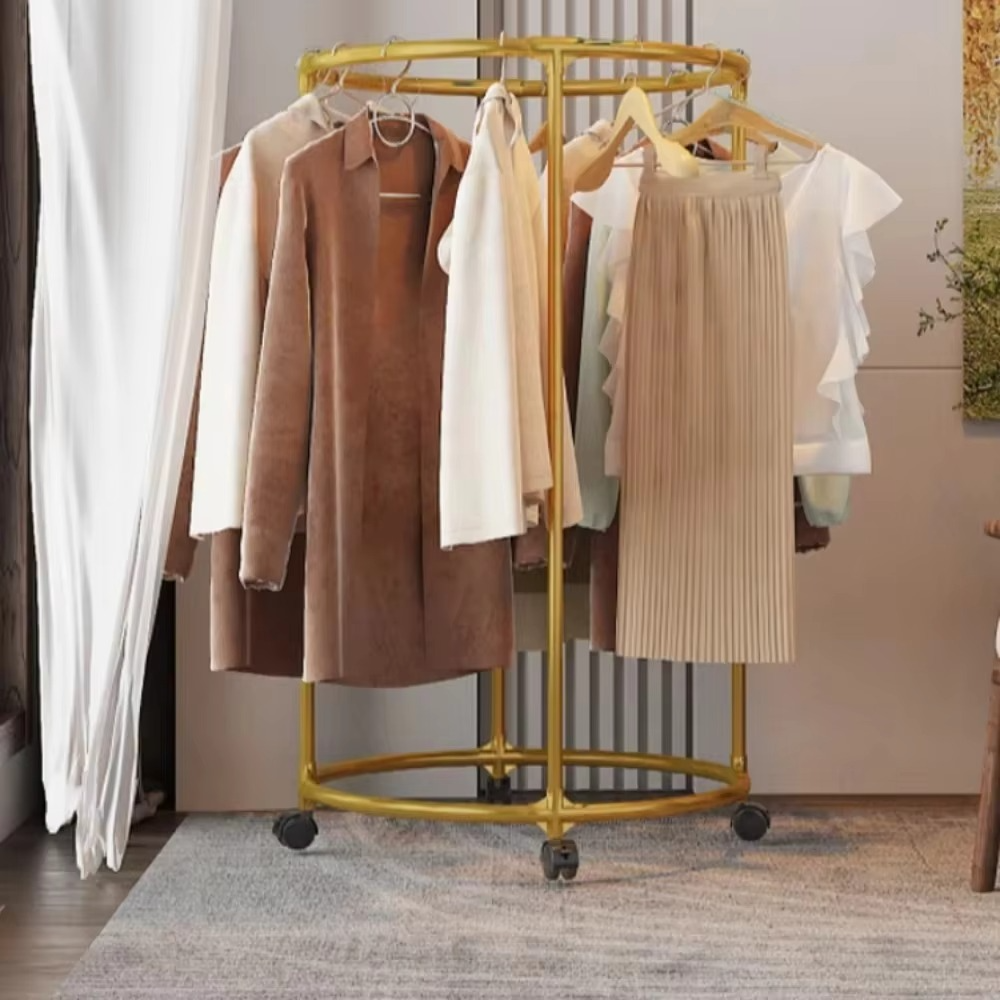 50% RABATT | WardrobeSpin™ | Drehbarer Kleiderständer mit Rollen für maximale Präsentation & Ordnung