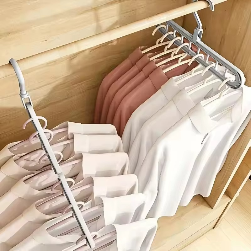 Hango™ Drehbarer Kleiderbügel 9-Loch Platzsparend Schrankorganisation