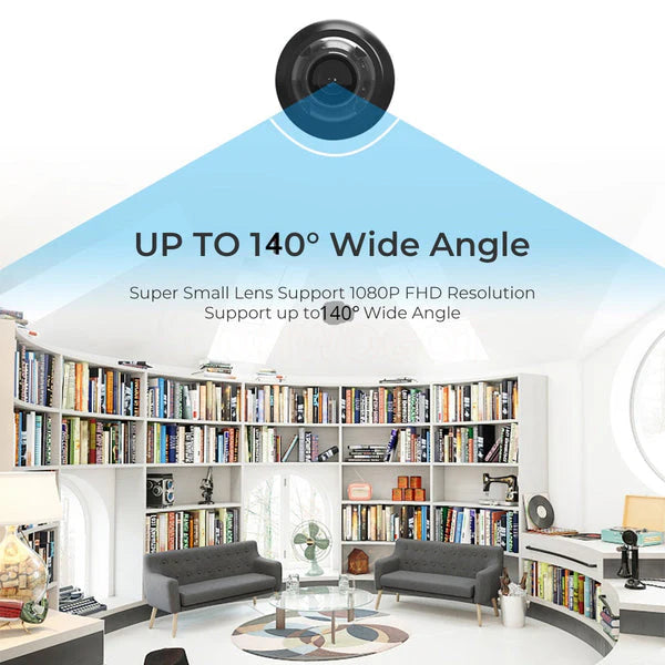 VisionGuard™ - 360 HD 4K Mini-Spionagekamera