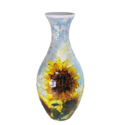 AuraBloom™ – Elegante 3D-Puzzle-Vase zum Selberbauen | 50 % Rabatt!