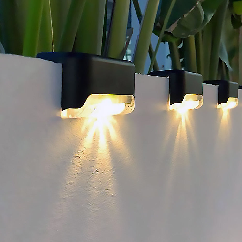 Solar-Terrassenleuchten mit Bewegungsmelder | 2+2 Gratis