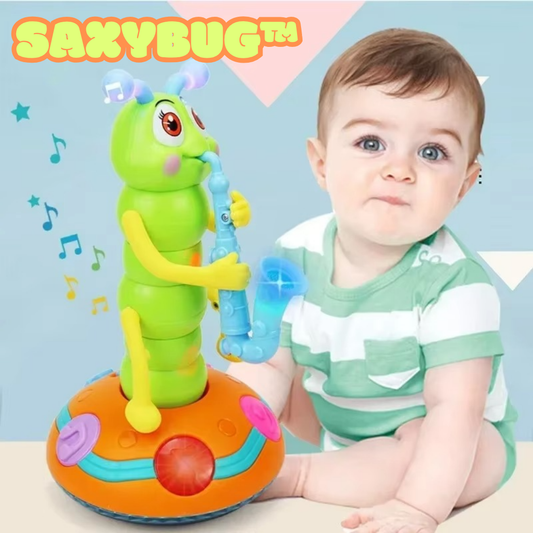SaxyBug™ | Saxophon-Raupen-Spielzeug