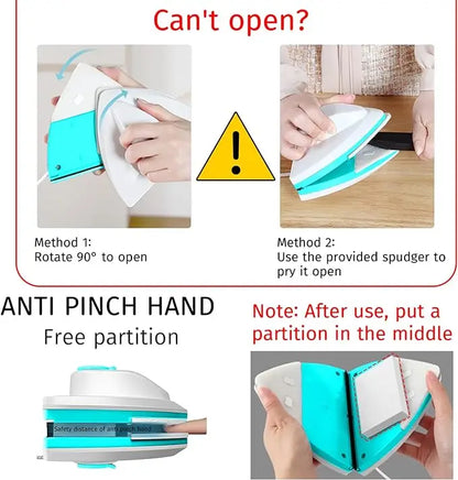 MagniClean™ | Fensterreiniger – Magnetisch, beidseitig & sicher