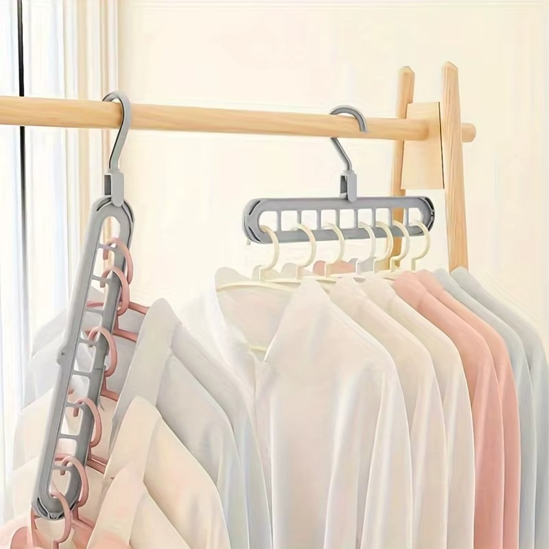 Hango™ Drehbarer Kleiderbügel 9-Loch Platzsparend Schrankorganisation