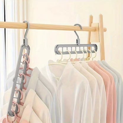 Hango™ Drehbarer Kleiderbügel 9-Loch Platzsparend Schrankorganisation