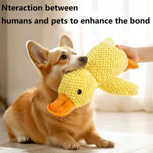 50% RABATT | TuffDuck™ | Das beruhigende und interaktive Hundespielzeug für endlosen Spaß, Stressabbau und gesundes Spielen!