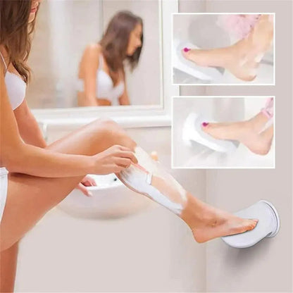 ShowerHold™ | Saugnapf-Fußstütze – Mehr Sicherheit beim Rasieren in der Dusche