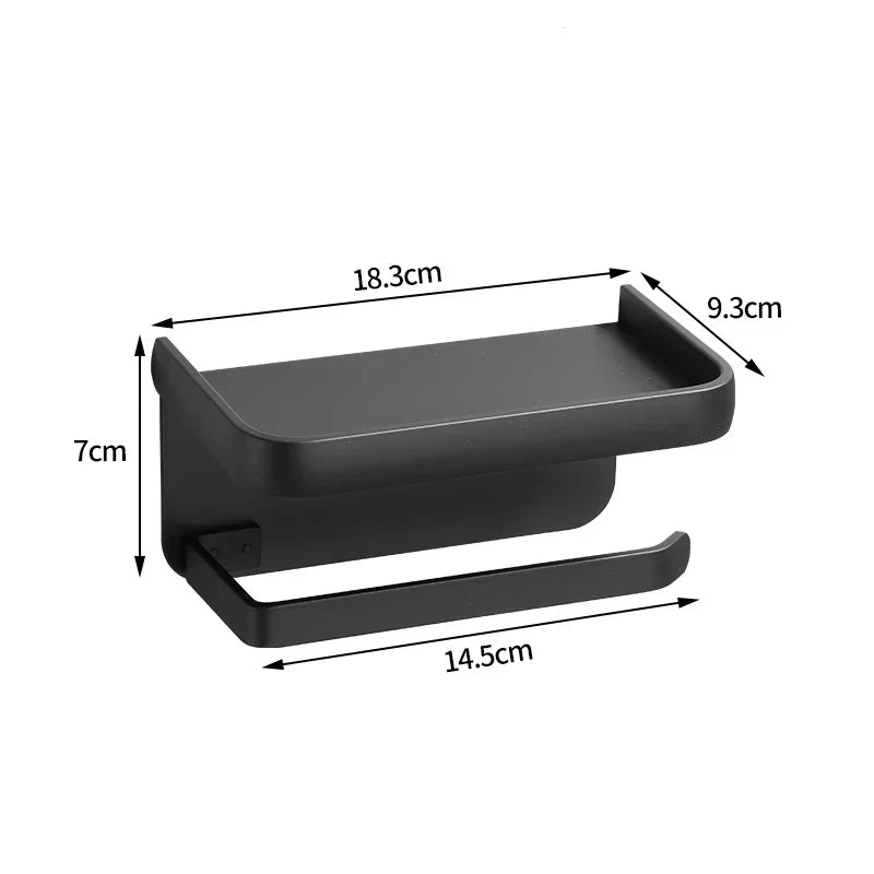 AeroShelf - Toilettenpapierhalter mit Ablagefach