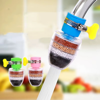 1+1 GRATIS | AquaPure™ | 6-Schichten-Wasserhahnfilter