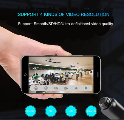 VisionGuard™ - 360 HD 4K Mini-Spionagekamera