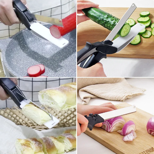 EasyCut - 2 in 1 Multifunktions-Küchenschere | 50% Rabatt