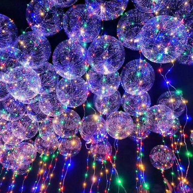 Partyballon – Ballondekoration mit LED-Licht