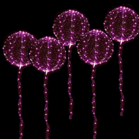 Partyballon – Ballondekoration mit LED-Licht