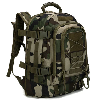 TrekForce 65L Taktischer Rucksack | Ergonomisch & Wetterfest | Für Abenteuer & Outdoor