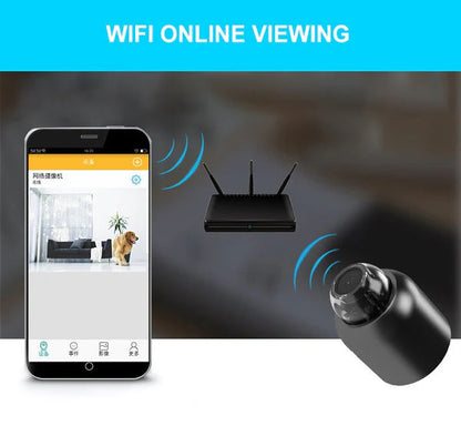 VisionGuard™ - 360 HD 4K Mini-Spionagekamera