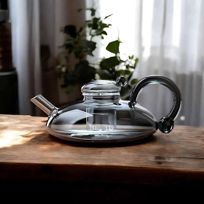 Sereno Teekannen-Set mit Filtersystem – 600ml Glas-Brühset