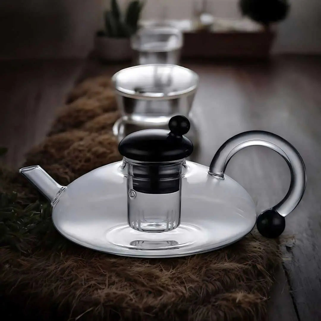 Sereno Teekannen-Set mit Filtersystem – 600ml Glas-Brühset