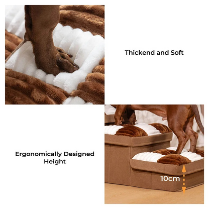 PawStep™ | Faltbare Hundetreppe mit integriertem Stauraum