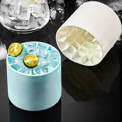 FrozenIce™ - Tragbarer Silikoneiswürfelbereiter mit Deckel | 30% Rabatt!