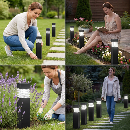 SolarPath™ | LED Bodenleuchten – Solar, wasserdicht & automatisch