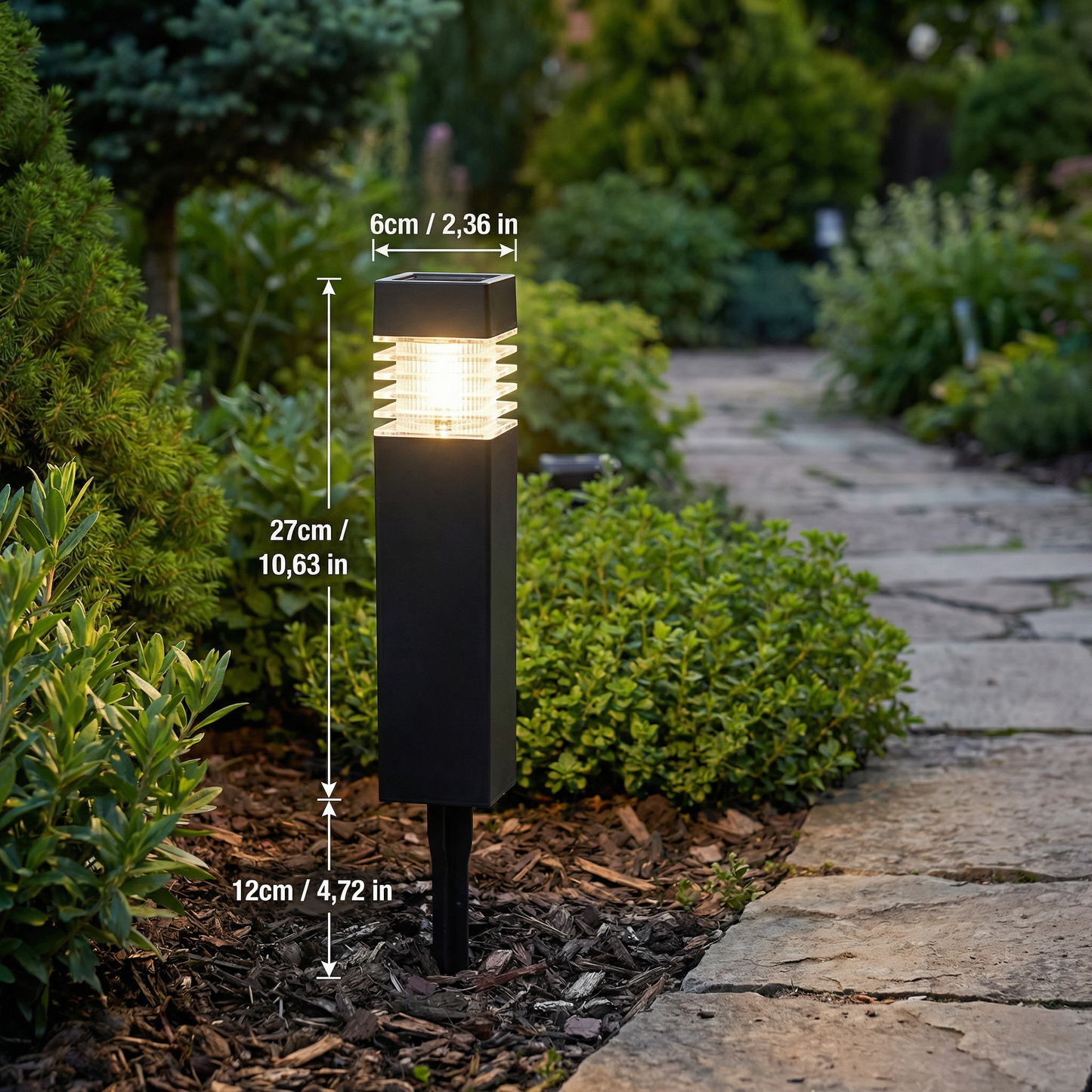 SolarPath™ | LED Bodenleuchten – Solar, wasserdicht & automatisch