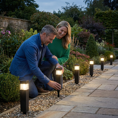SolarPath™ | LED Bodenleuchten – Solar, wasserdicht & automatisch