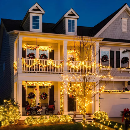 SolarGlow™ | Flexible Outdoor-Solar-Kupferlichtkette