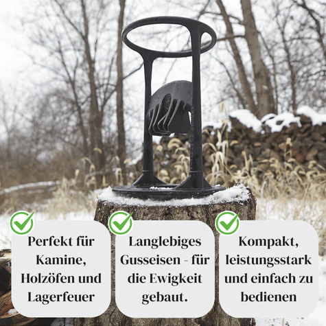SplitPro™ | Effizientes Holzspalten für Ihren Wohlfühl-Winter! [Letzter Tag Rabatt]