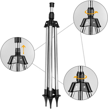 Rainpod™ | 360° Edelstahl-Stativsprinkler