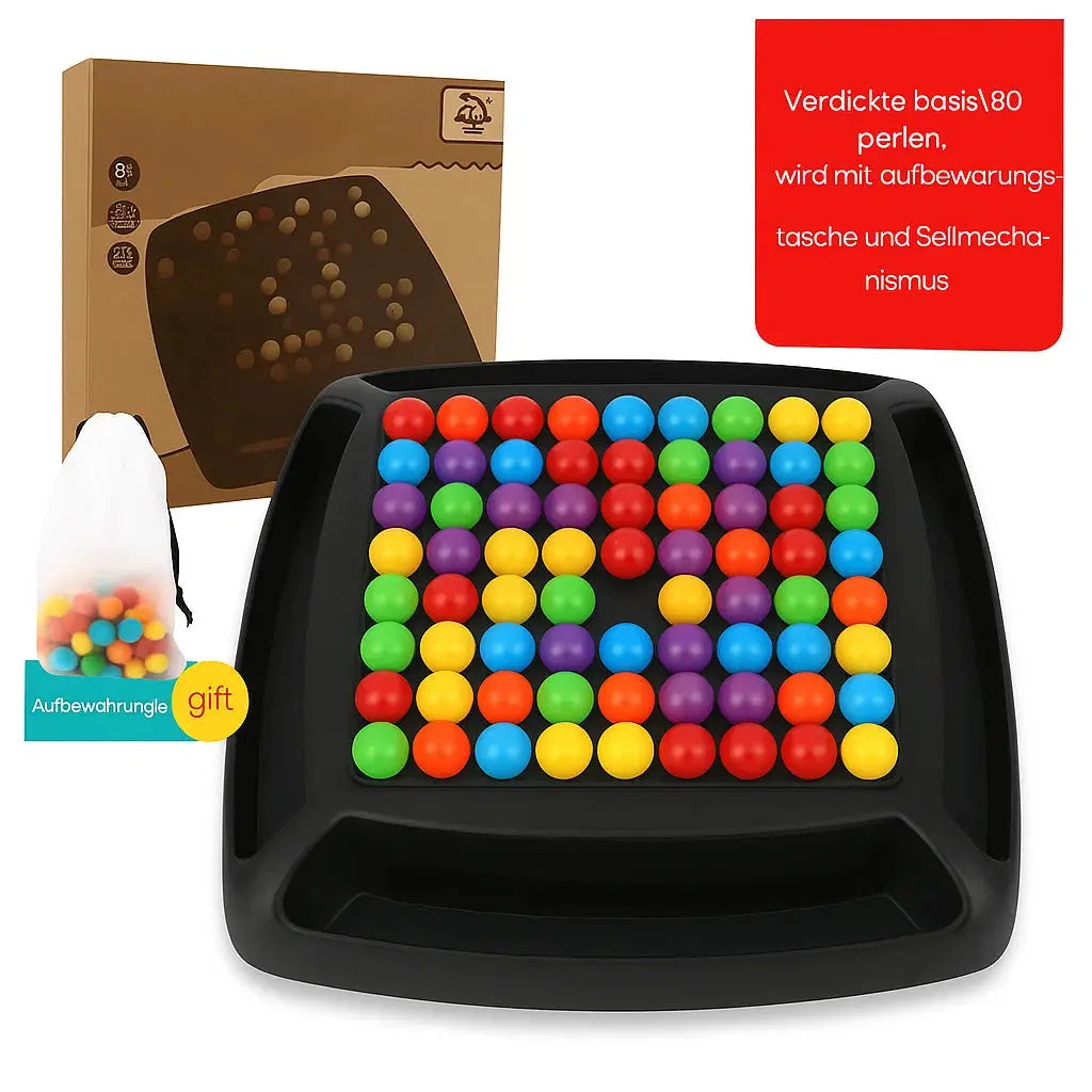 Strategie-Spiel mit bunten Kugeln – Fördert Konzentration & Logik