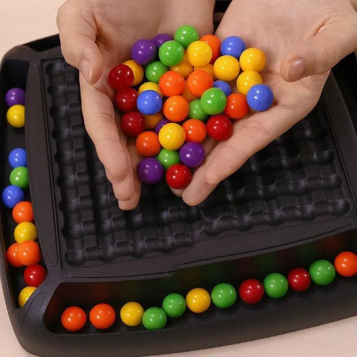 Strategie-Spiel mit bunten Kugeln – Fördert Konzentration & Logik