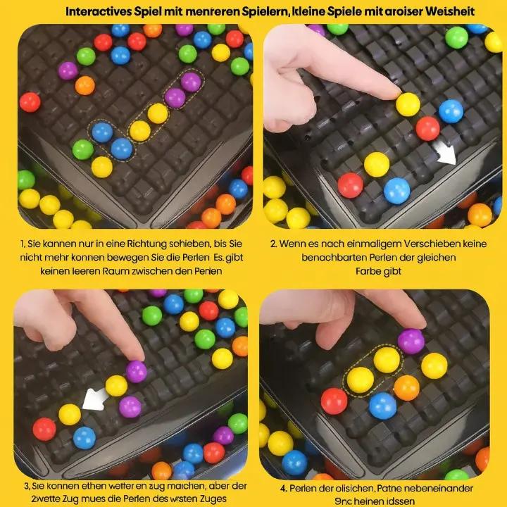 Strategie-Spiel mit bunten Kugeln – Fördert Konzentration & Logik