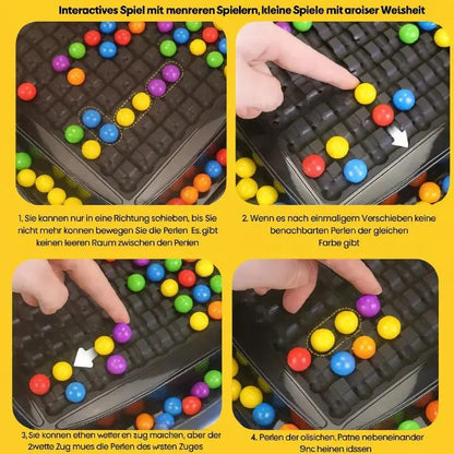 Strategie-Spiel mit bunten Kugeln – Fördert Konzentration & Logik