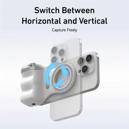 50% RABATT | Smartphone Handle Grip mit Abnehmbarer Bluetooth-Fernbedienung