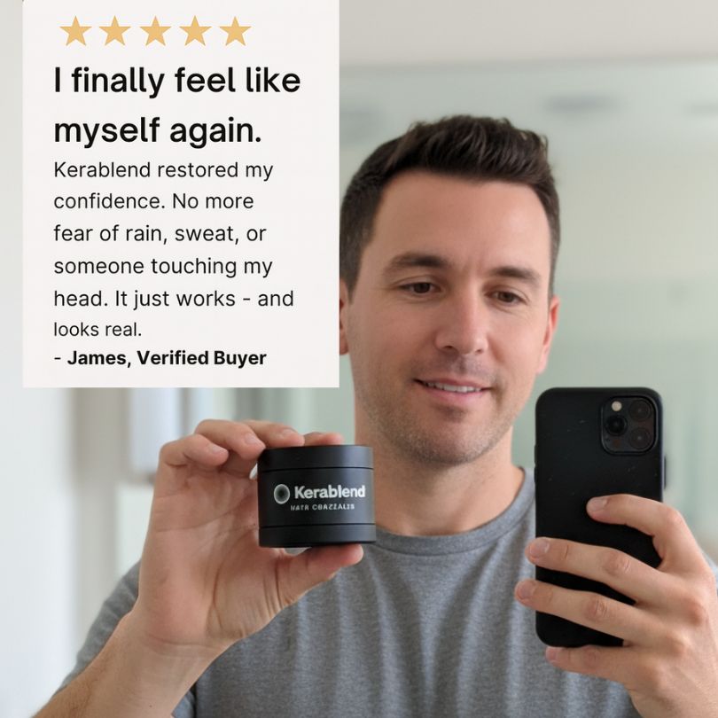 50% RABATT | Kerablend™ Mineral-Haarverdichtung | Sofort volleres Haar in 60 Sekunden ☀️ Ideal für den Sommer