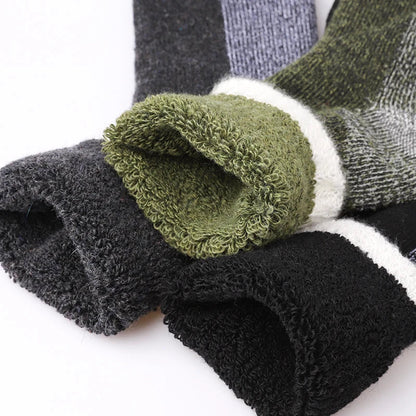 MerinoWarm™ | Thermosocken mit Merinowolle und weichem Frotteefutter – 3 Paar