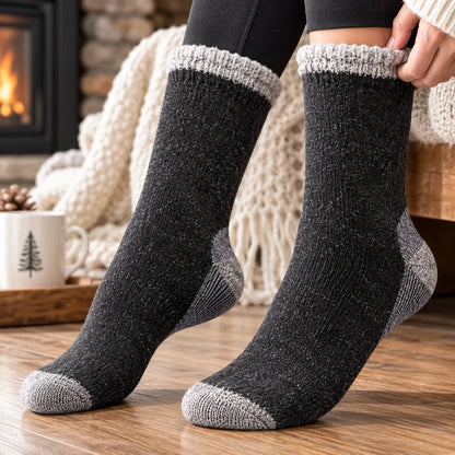 MerinoWarm™ | Thermosocken mit Merinowolle und weichem Frotteefutter – 3 Paar