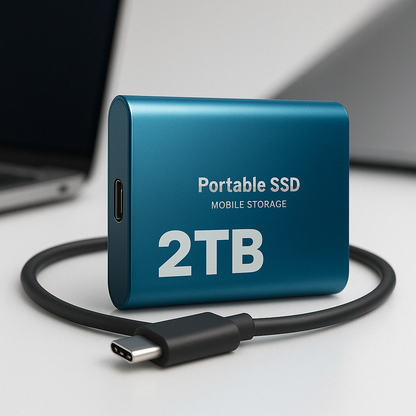 Tragbare SSD | Hohe Geschwindigkeit 1050MB/s & Stoßfest