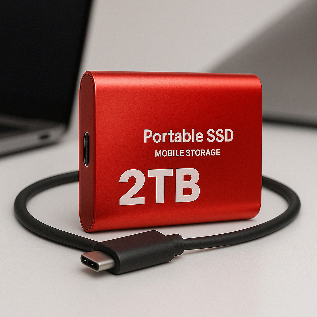 Tragbare SSD | Hohe Geschwindigkeit 1050MB/s & Stoßfest