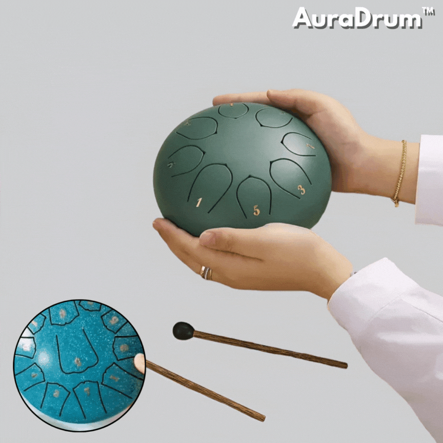 AuraDrum™ | Im Einklang mit der Natur - Regen in Melodien verwandeln!