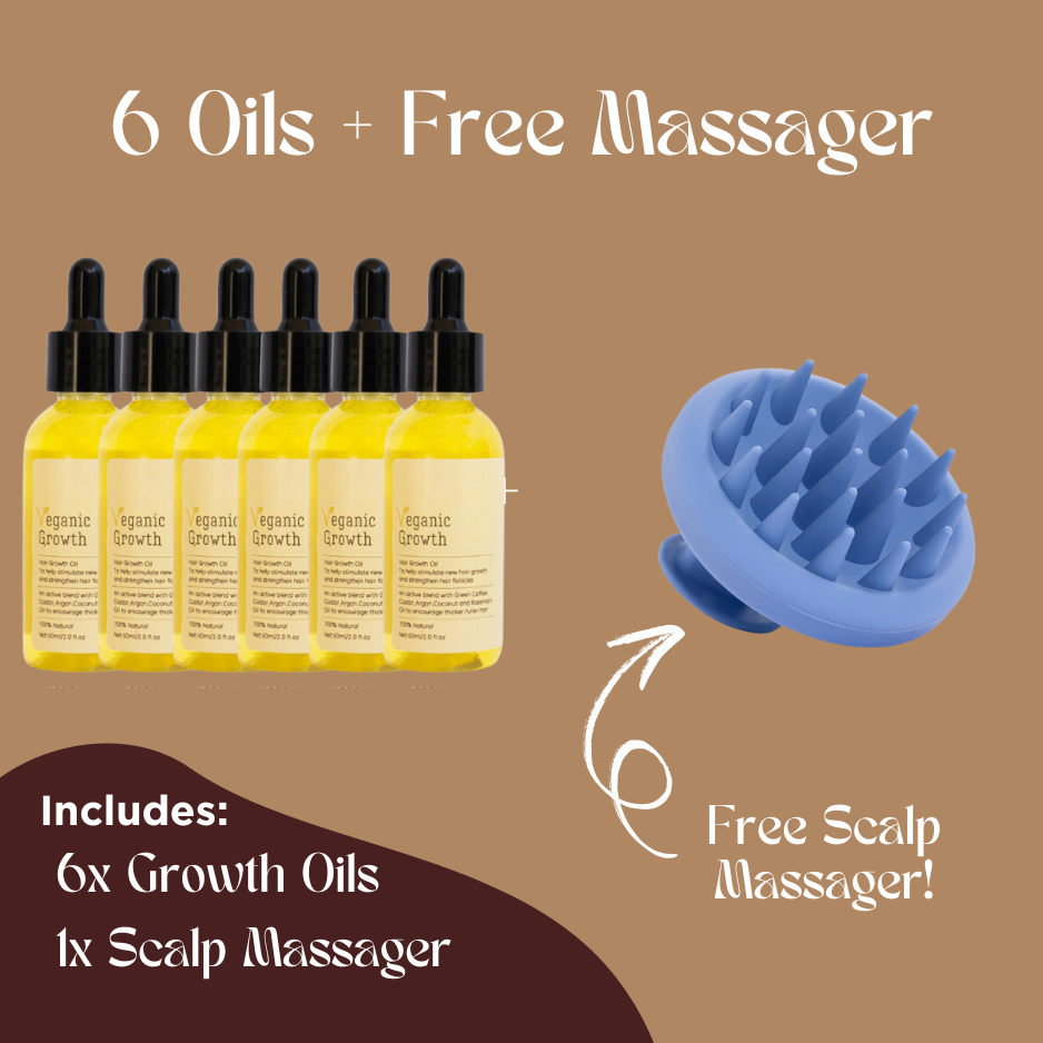 FolliPrime – Synergy Öl-Set mit Kopfhaut-Massagegerät